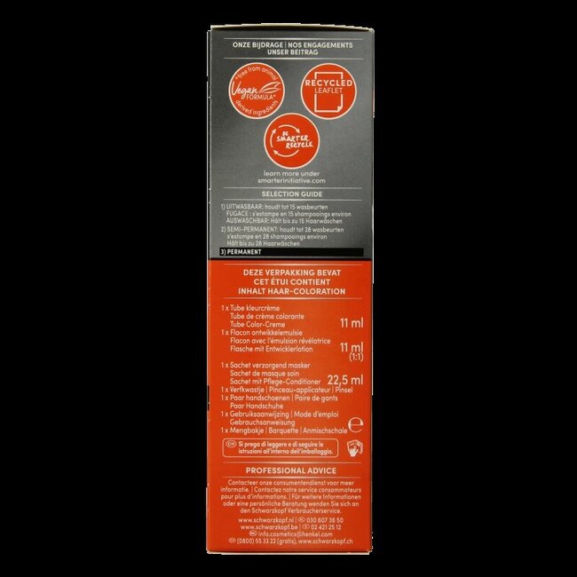 Schwarzkopf Vital uitgroeiset middenblond 1 Set