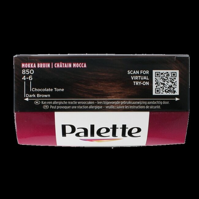 Poly Palette Coloration Cheveux 850 Brun Moka 1 Kit