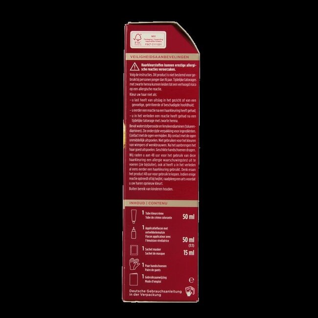 Poly Palette Coloration 678 Rouge Rubis 1 Kit