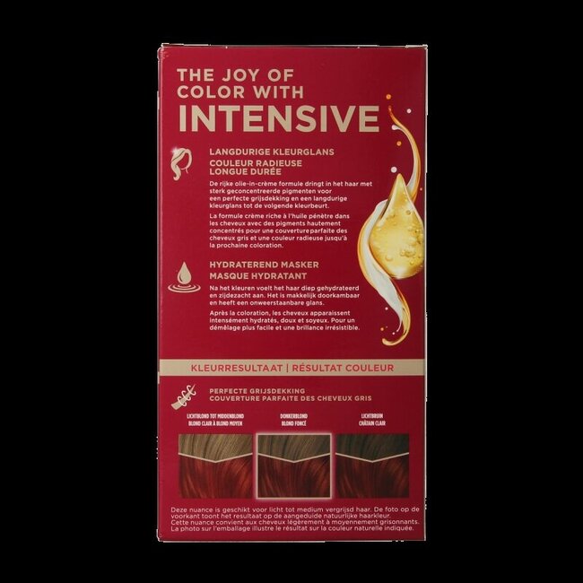 Poly Palette Haarverf 678 Robijn rood 1 Set