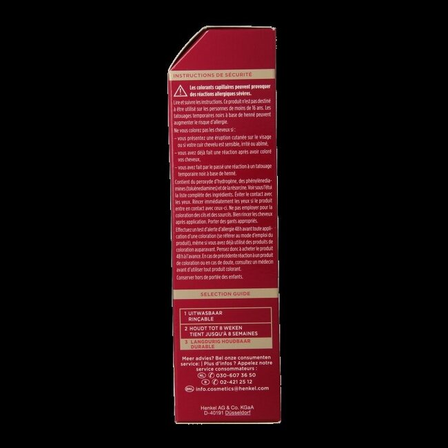 Poly Palette Coloration Cheveux 650 Châtain Moyen Marron 1 Set