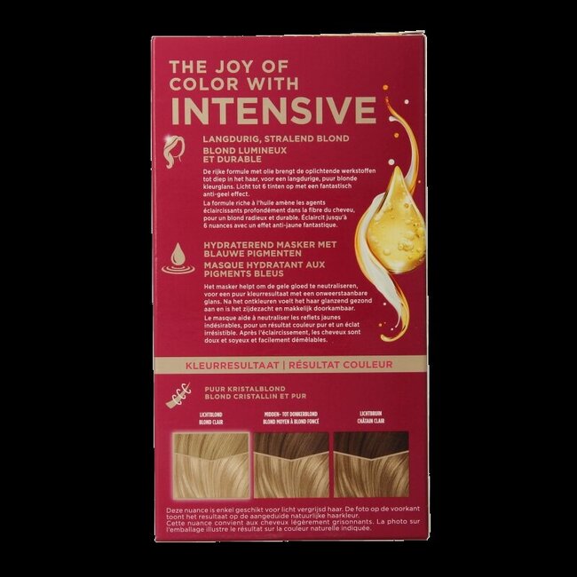 Poly Palette Haarverf 100 Extra licht blond 1 Set