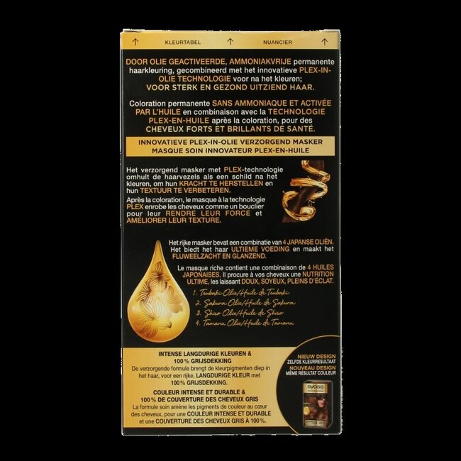 Syoss Color Oleo Intense 6-80 blond caramel coloration 1 kit