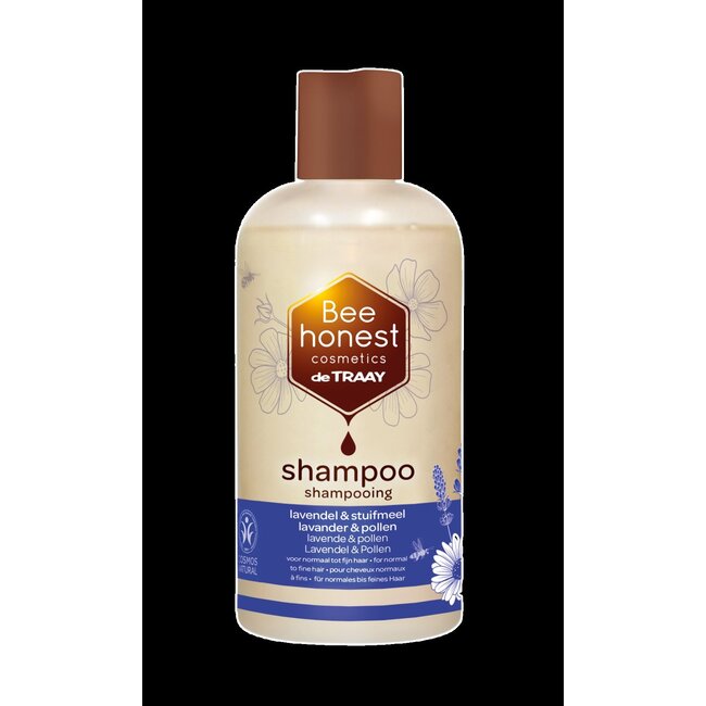 Shampoo lavendel & stuifmeel 250 Milliliter