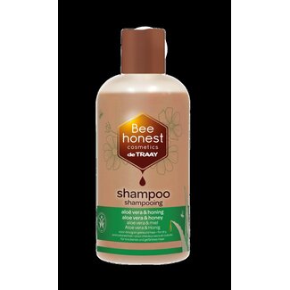 Traay Bee Honest Shampoo aloe vera / honing 250 Milliliter