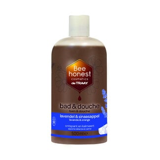 Traay Bee Honest Bad / douche lavendel / sinaasappel 500 Milliliter