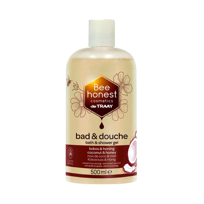 Bad / douche kokos / honing 500 Milliliter