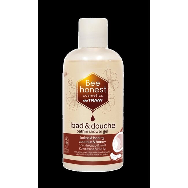 Bad / douche kokos / honing 250 Milliliter