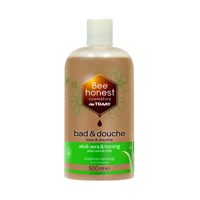 Bad / douche aloe vera / honing 500 Milliliter