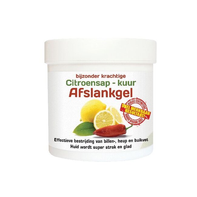 Citroensap afslankgel 250 Milliliter