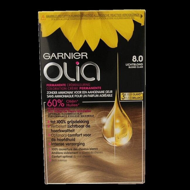 Olia 8.0 blond 1 Set
