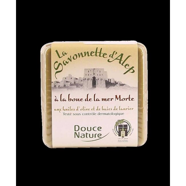 Douce Nature Toiletzeep Aleppo dode zee modder bio 100 Gram