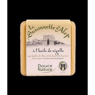 Douce Nature Zeep Aleppo nigella klein bio 100 Gram