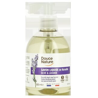 Douce Nature Zeep Marseille vloeibaar lavendel bio 300 Milliliter