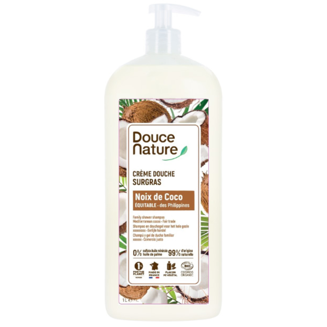 Douchegel & shampoo evasion kokos bio 1 Liter