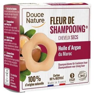 Douce Nature Douce Nature Shampooing solide cheveux secs bio 85 g
