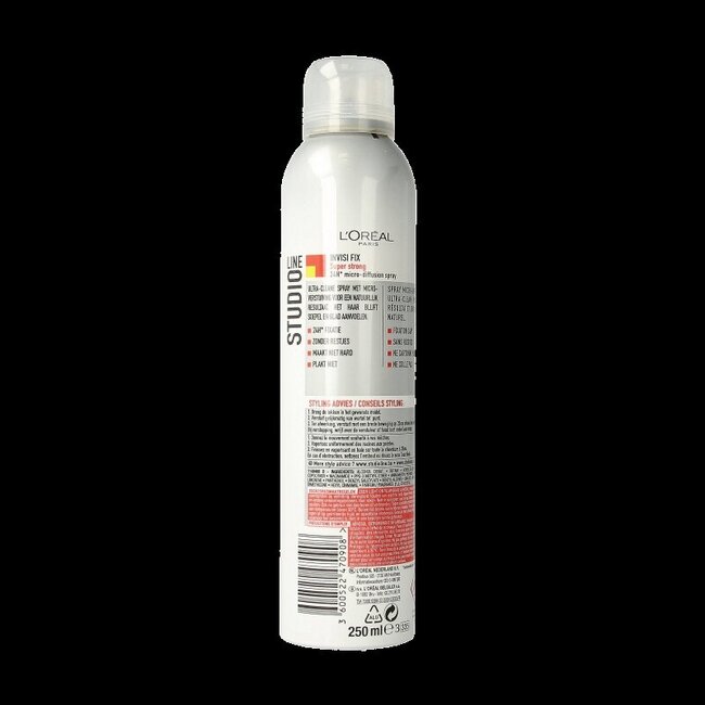 Studio Line Spray Invisible Fix 250 ml