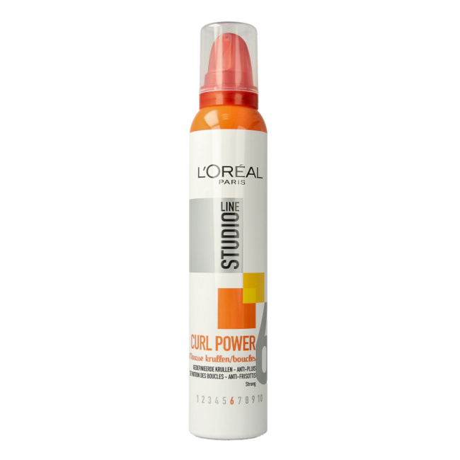 Studio line curls power mousse 200 Milliliter