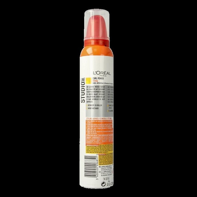 Studio Line Studio line curls power mousse 200 Milliliter