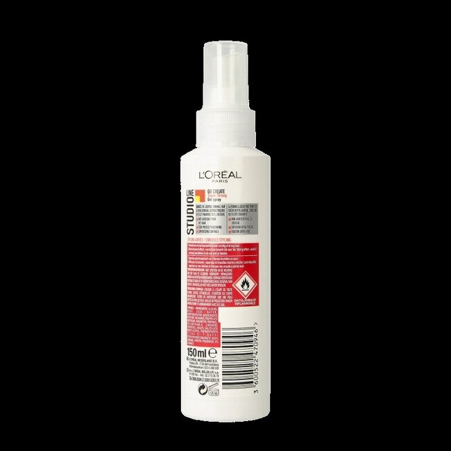 Studio Line Gel fixant Invisible Fix super strong vapo 150 ml