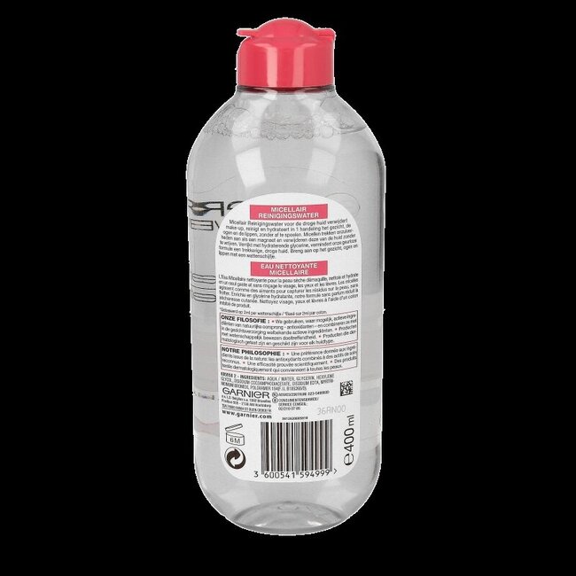 Garnier SkinActive micellair water droge huid 400 Milliliter