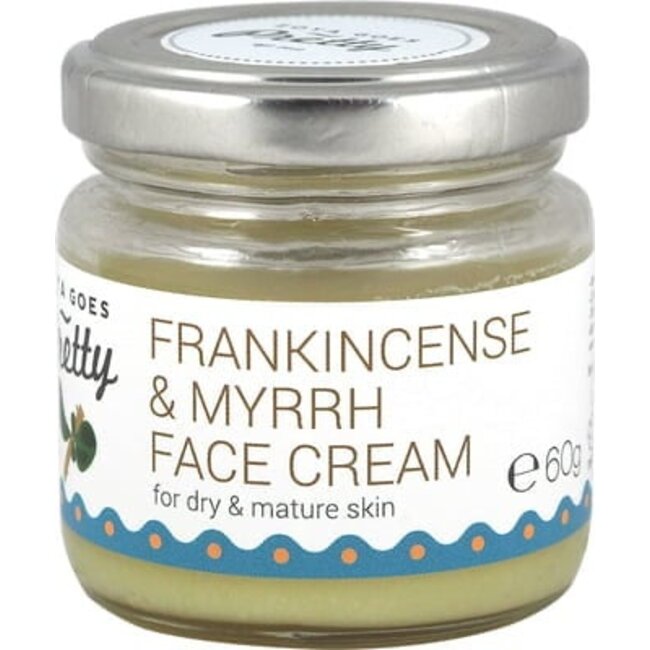 Face cream frankincense & myrrh 60 Gram