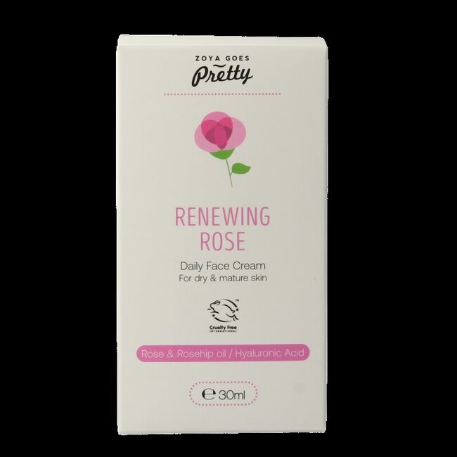 Renewing rose daily face cream 30 Milliliter