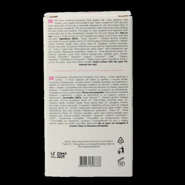 Zoya Goes Pretty Crème de jour régénérante à la rose 30 ml