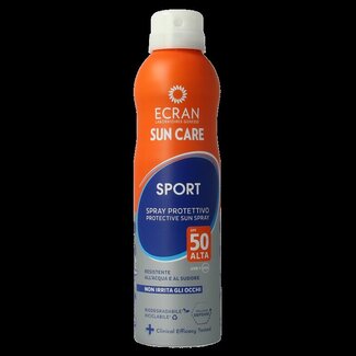 Ecran Ecran Spray lait solaire invisible sport SPF50 250 ml