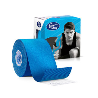 Cure Tape Sports blauw 5cm x 5m 1 Stuks
