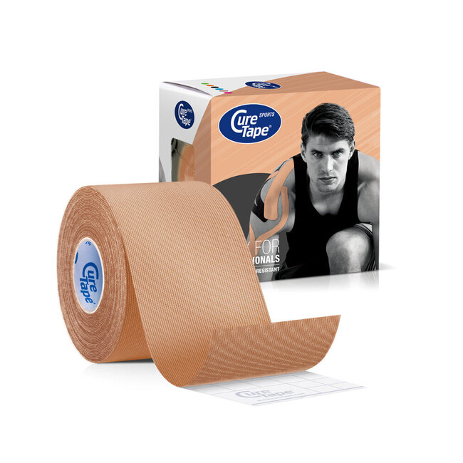 Sports beige 5cm x 5m 1 Stuks