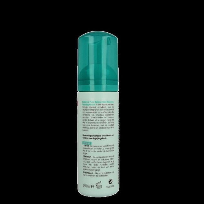 Biodermal Pure Balance mousse nettoyante rénovatrice 150 ml