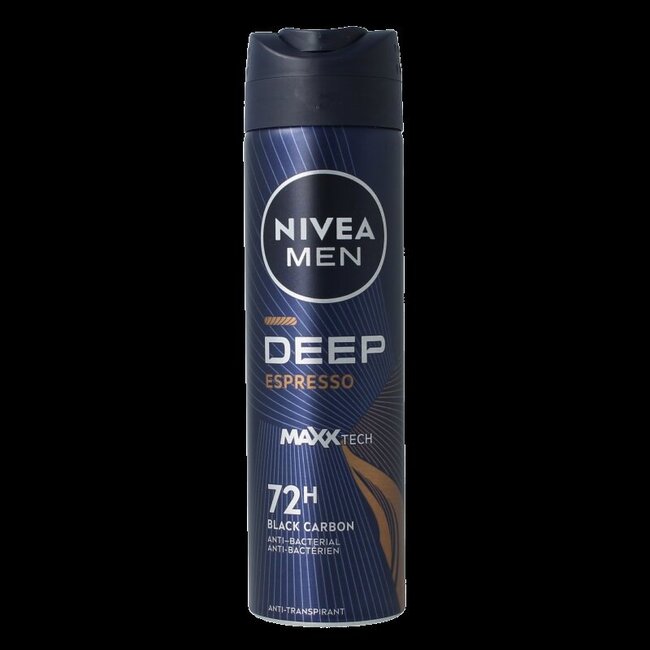 Men deodorant deep espresso spray 150 Milliliter