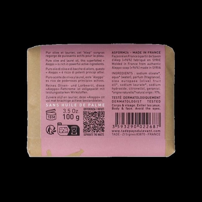 Aleppo Soap Co Rooszeep 100 Gram