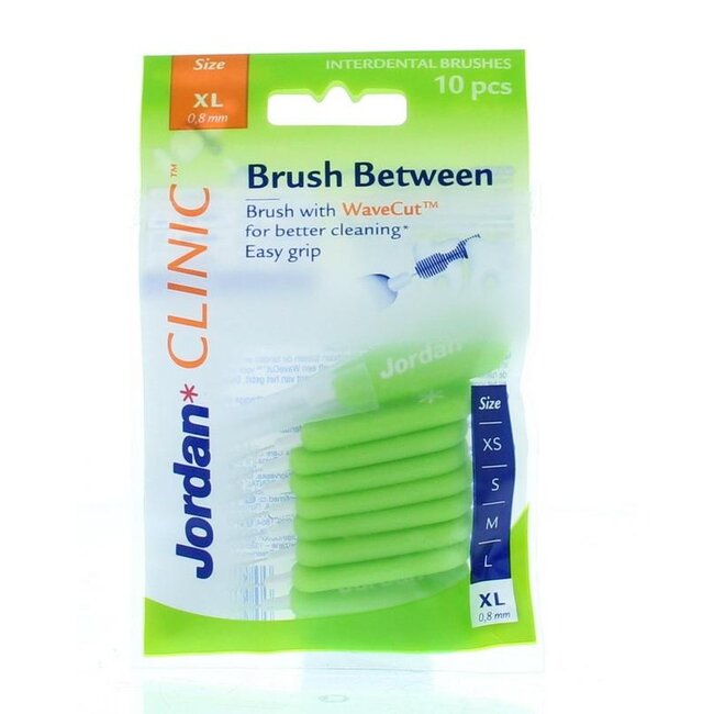 Brush between XL 0.8mm 10 Stuks