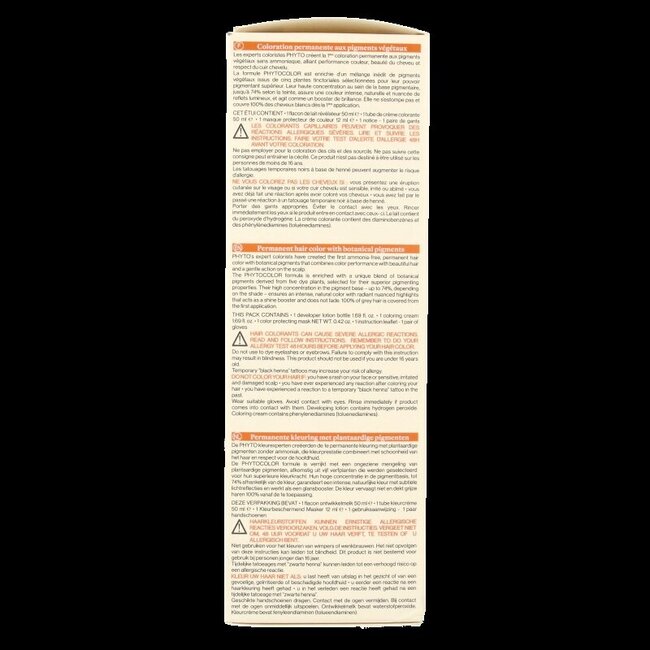 Phyto Paris Phytocolor blond foncé doré 6.3 1 unité