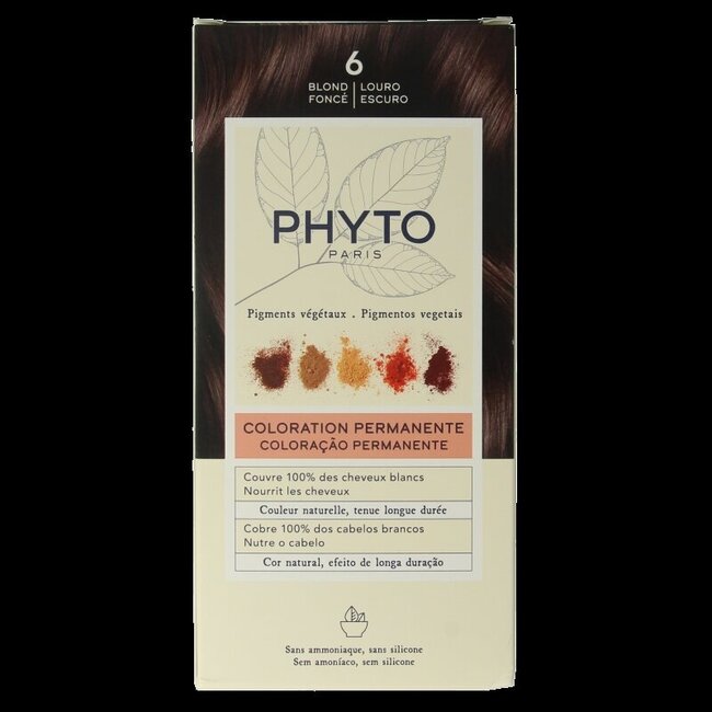 Phyto Paris Phytocolor 6 Blond Foncé 1 Unité