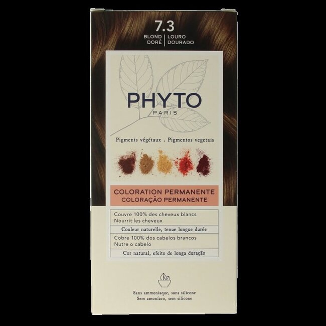 Phyto Paris Phytocolor blond dore 7.3 1 Stuks