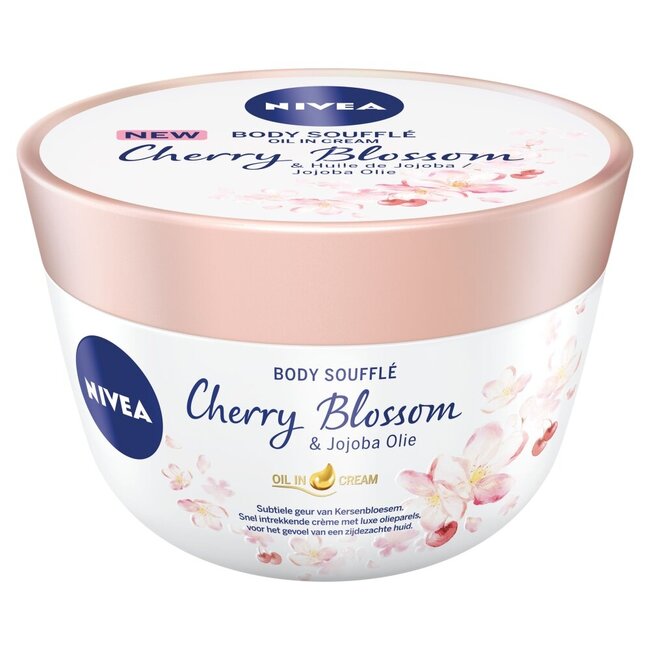 Body oil souffle cherry blossom & jojoba 200 Milliliter