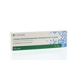 Livsane Terbinafine 10mg/g creme 15 Gram
