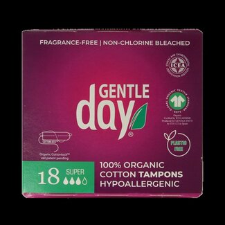 Gentle Day Tampon super 18 Stuks