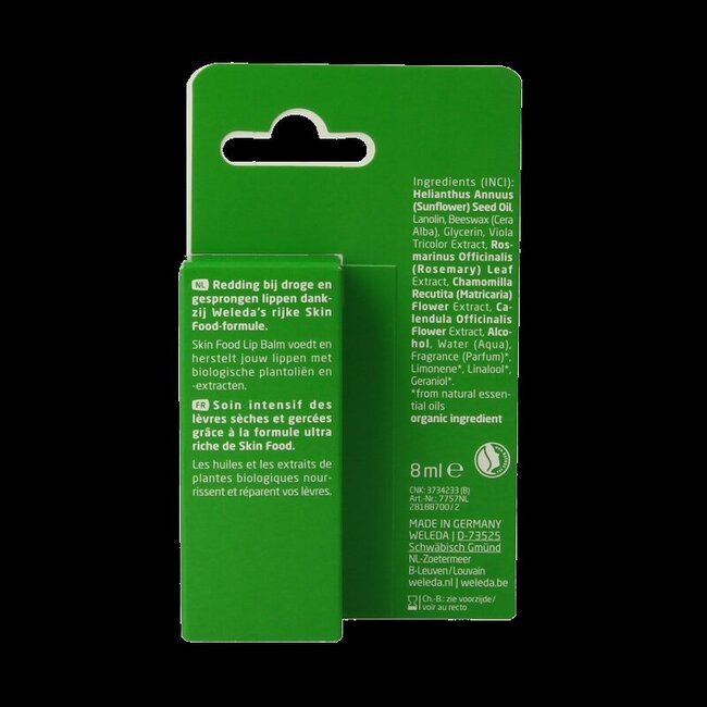 Weleda Skin food baume à lèvres 8 ml