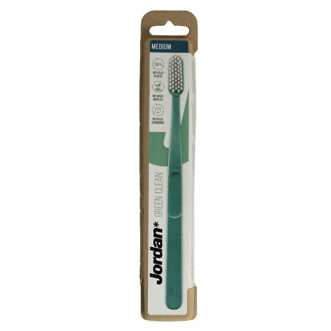 Tandenborstel green clean medium 1 Stuks