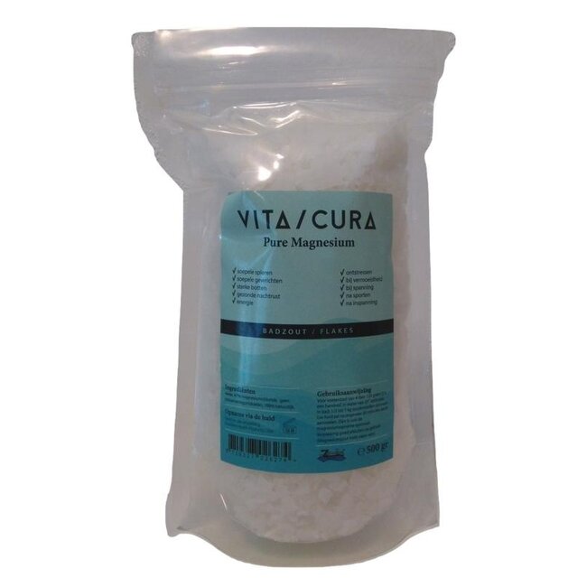 Magnesium zout/flakes 500 Gram