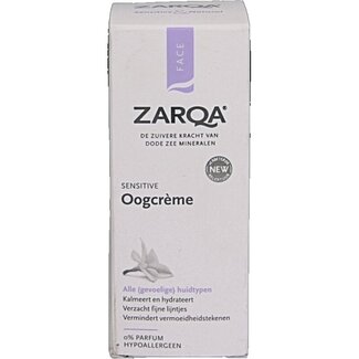 Zarqa Face oogcreme sensitive 15 Milliliter