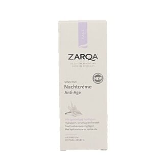 Zarqa Face nachtcreme anti-age 50 Milliliter