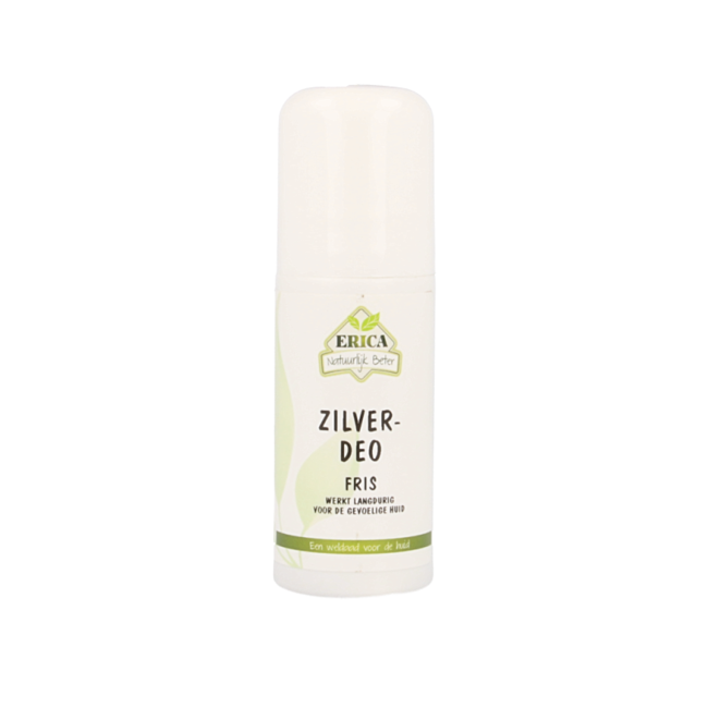 Deodorant roller zilver fris 50 Milliliter
