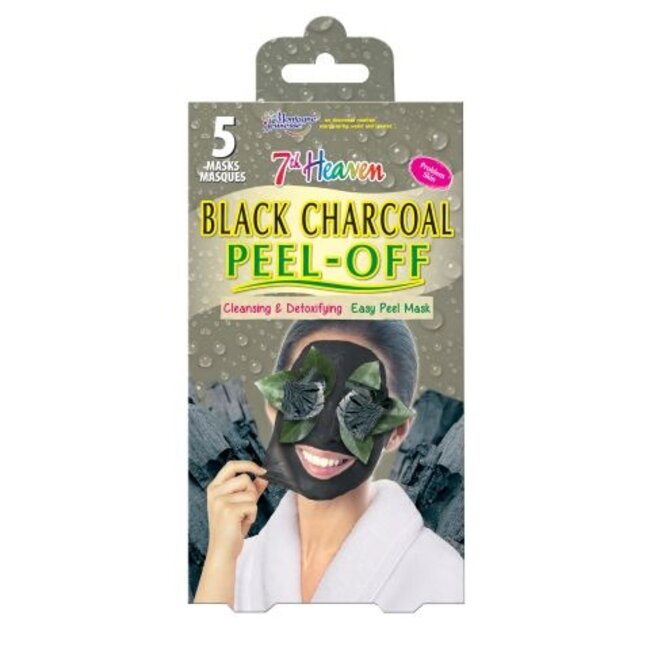 7th Heaven black charcoal peel-off multipack 5 Stuks