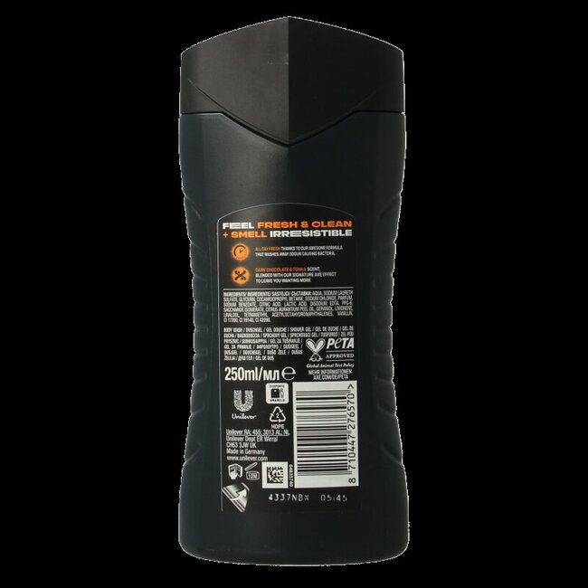 AXE Showergel dark temptation 250 Milliliter