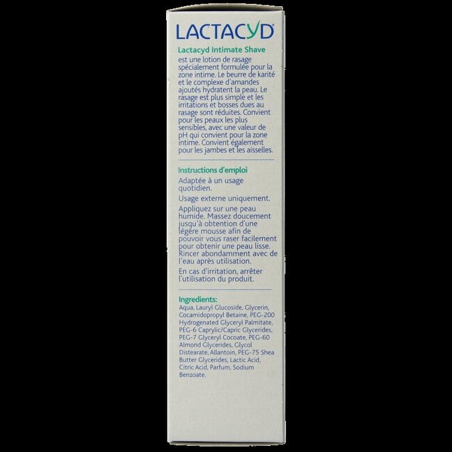 Lactacyd Intimate Shave 200 ml